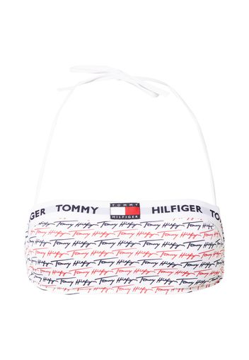 Tommy Hilfiger Underwear Top per bikini  bianco / navy / rosso / grigio argento