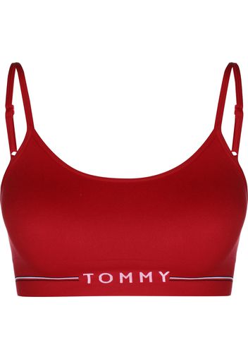 TOMMY HILFIGER Reggiseno  rosso sangue / bianco / navy