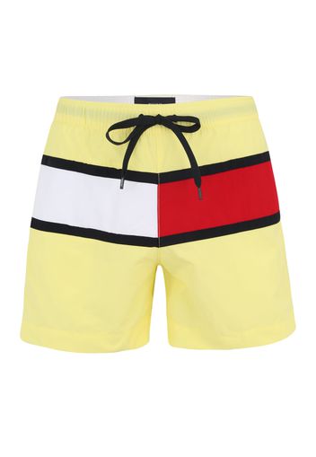 Tommy Hilfiger Underwear Pantaloncini da bagno  giallo chiaro / bianco / rosso / nero