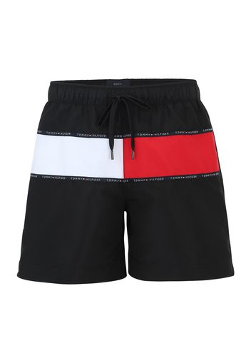 Tommy Hilfiger Underwear Pantaloncini da bagno  rosso / nero / bianco