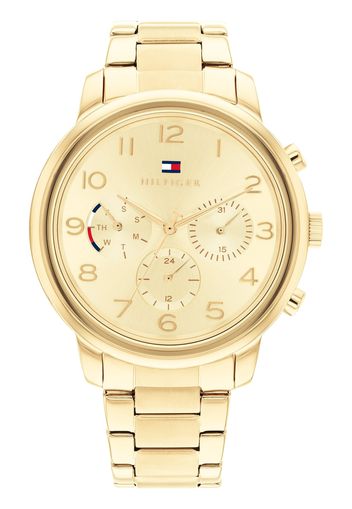 TOMMY HILFIGER Orologio analogico  navy / oro / rosso / bianco