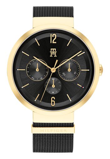 TOMMY HILFIGER Orologio analogico  oro / nero