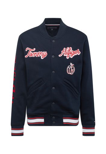 TOMMY HILFIGER Giacca di mezza stagione  blu notte / rosso / offwhite