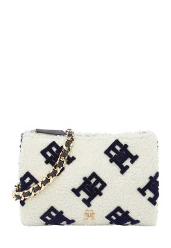 TOMMY HILFIGER Borsa a tracolla  navy / bianco