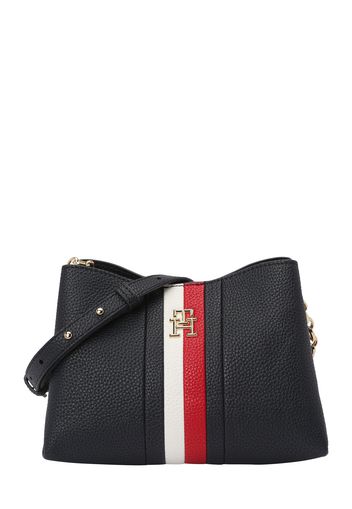 TOMMY HILFIGER Borsa a tracolla  navy / oro / rosso / bianco