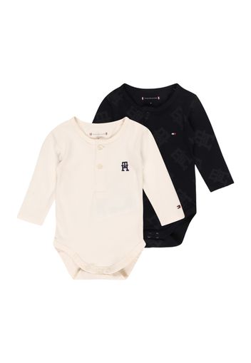 TOMMY HILFIGER Tutina / body per bambino  blu scuro / grigio scuro / rosso / bianco lana