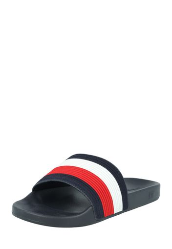 TOMMY HILFIGER Scarpe da spiaggia / da bagno  rosso / nero / bianco