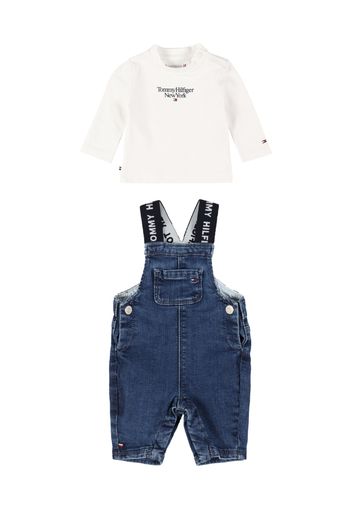 TOMMY HILFIGER Set  blu denim / rosso acceso / nero / bianco