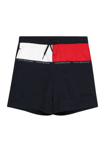 Tommy Hilfiger Underwear Pantaloncini da bagno  blu notte / rosso / offwhite