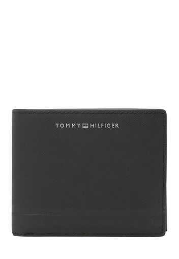 TOMMY HILFIGER Portamonete  nero / bianco