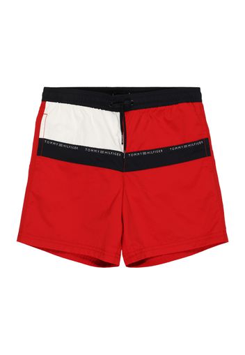 Tommy Hilfiger Underwear Pantaloncini da bagno  rosso / nero / bianco