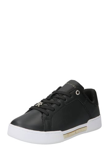 TOMMY HILFIGER Sneaker bassa  oro / nero