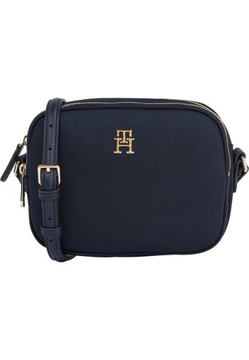 TOMMY HILFIGER Borsa a tracolla 'Poppy'  blu scuro / oro