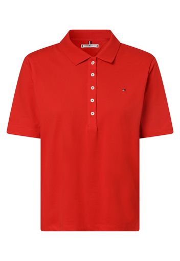 TOMMY HILFIGER Maglietta  marino / rosso fuoco / bianco