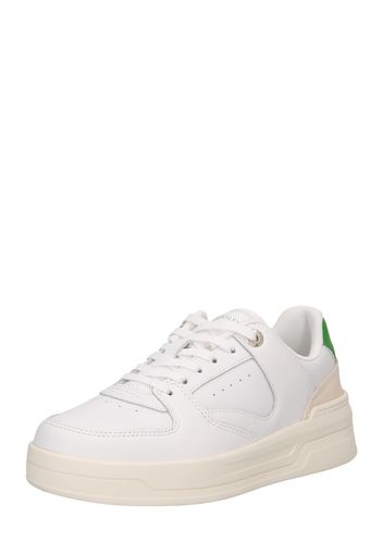 TOMMY HILFIGER Sneaker bassa  verde / bianco