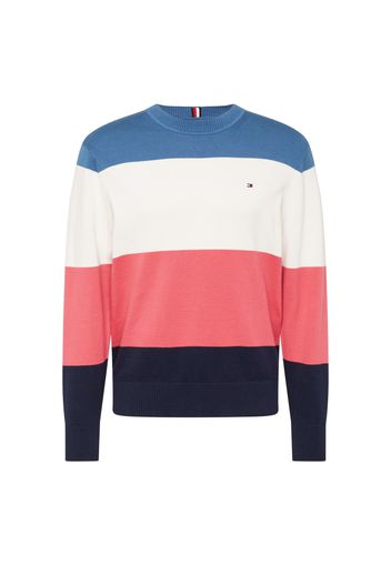 TOMMY HILFIGER Pullover  blu / blu notte / pitaya / bianco