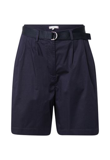 TOMMY HILFIGER Pantaloni con pieghe  blu scuro