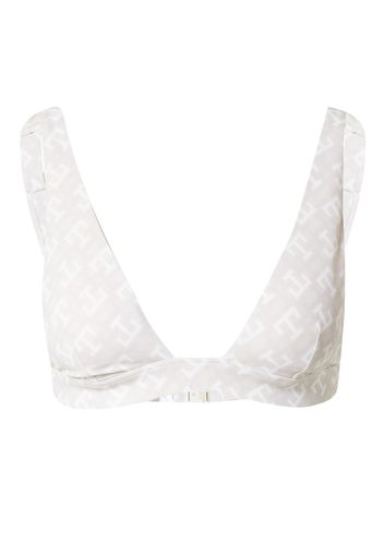 Tommy Hilfiger Underwear Top per bikini  grigio chiaro / bianco