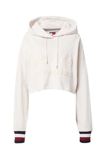 TOMMY HILFIGER Felpa  marino / rosso fuoco / bianco