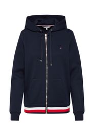 TOMMY HILFIGER Giacca di felpa  blu scuro / bianco / rosso