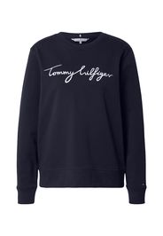 TOMMY HILFIGER Felpa  navy / bianco