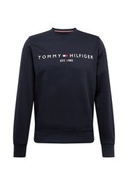 TOMMY HILFIGER Felpa  blu scuro / bianco / rosso