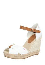 TOMMY HILFIGER Sandalo  marrone / crema