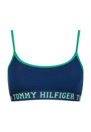 TOMMY HILFIGER Reggiseno  blu notte / bianco / verde