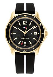 TOMMY HILFIGER Orologio analogico  oro / rosso / nero / bianco