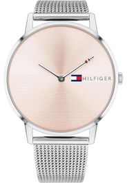 TOMMY HILFIGER Orologio analogico 'Alex 1781970'  rosa antico / argento