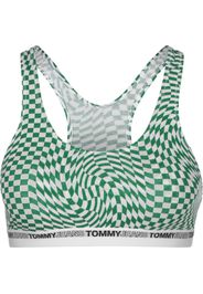 TOMMY HILFIGER Reggiseno 'Unlined  Print'  verde / nero / bianco