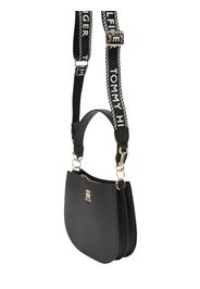 TOMMY HILFIGER Borsa a tracolla  nero / bianco