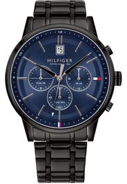 TOMMY HILFIGER Orologio analogico  nero