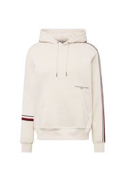 TOMMY HILFIGER Felpa  beige / blu notte / rosso scuro