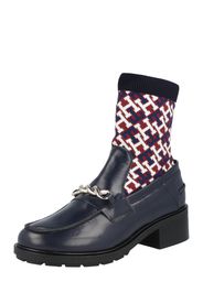 TOMMY HILFIGER Stivaletto  blu scuro / rosso / bianco