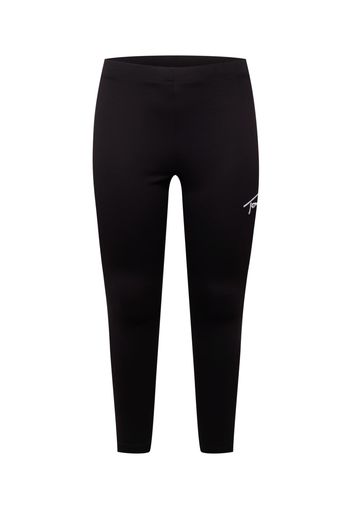 Tommy Jeans Curve Leggings  nero / bianco