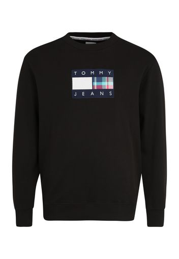 Tommy Jeans Plus Felpa  navy / rosso vino / nero / bianco