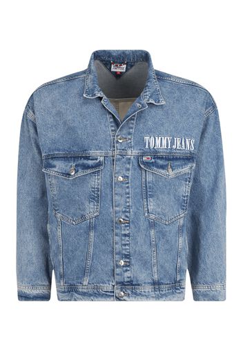 Tommy Jeans Plus Giacca di mezza stagione  blu denim / rosso / bianco