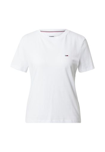 Tommy Jeans Maglietta  bianco / rosso fuoco / navy