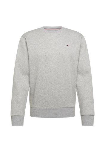 Tommy Jeans Felpa  grigio chiaro / bianco / navy / rosso