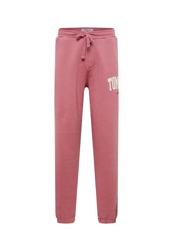 Tommy Jeans Pantaloni  rosa antico / bianco