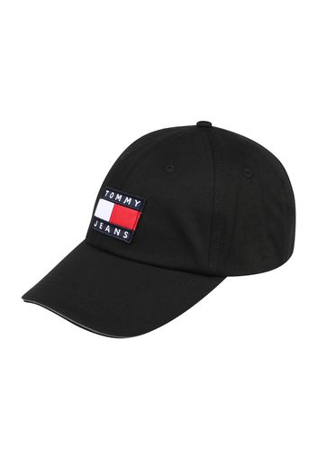 Tommy Jeans Cappello da baseball 'HERITAGE'  nero / bianco / navy / rosso