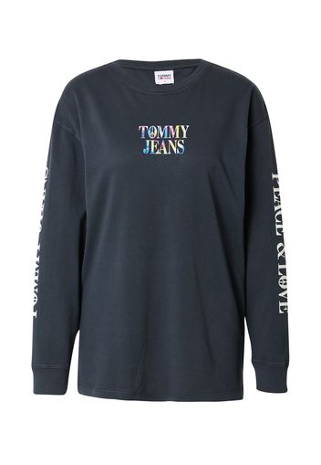 Tommy Jeans Maglietta  blu scuro / bianco / blu / rosa / giallo