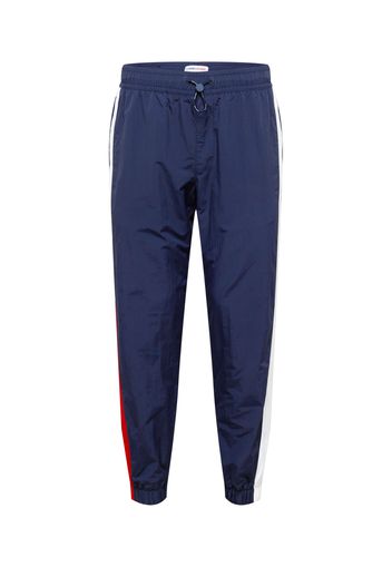 Tommy Jeans Pantaloni  blu notte / bianco / rosso