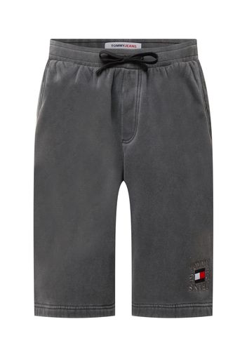 Tommy Jeans Pantaloni  nero / blu notte / bianco / rosso