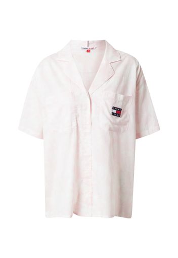 Tommy Jeans Camicia da donna  rosa chiaro / bianco / blu notte / rosso