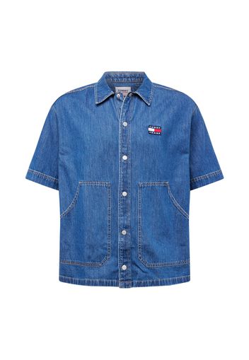 Tommy Jeans Camicia  blu denim / bianco / navy / rosso