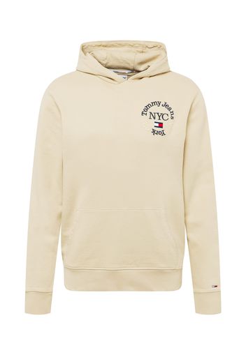 Tommy Jeans Felpa  beige / navy / rosso / bianco