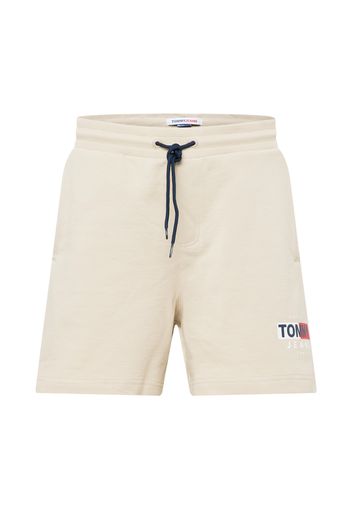 Tommy Jeans Pantaloni  sabbia / bianco / marino / rosso