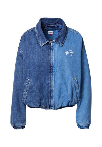 Tommy Jeans Giacca di mezza stagione  blu scuro / blu denim / bianco